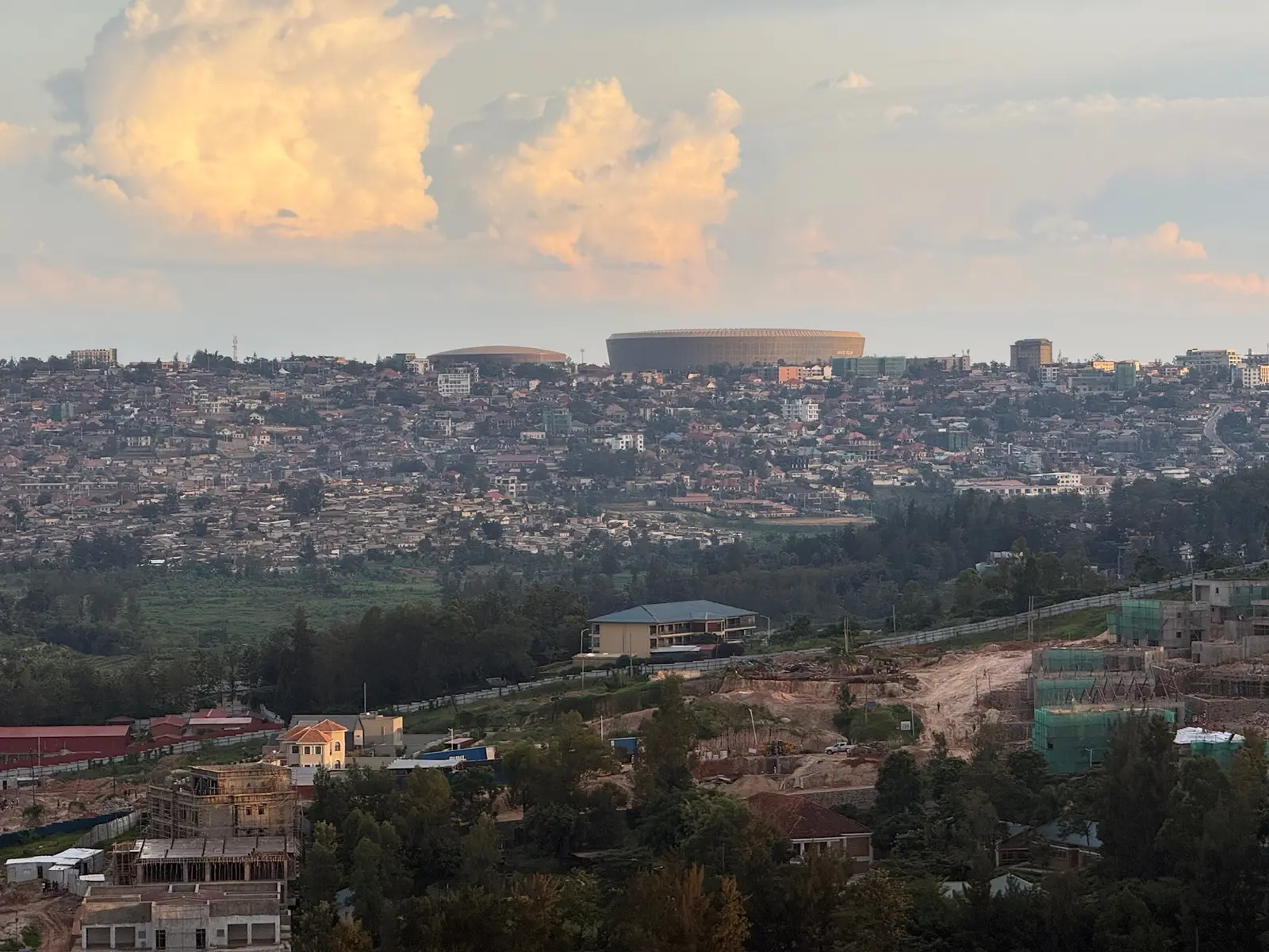 BK Arena, das markante Stadion in Kigali